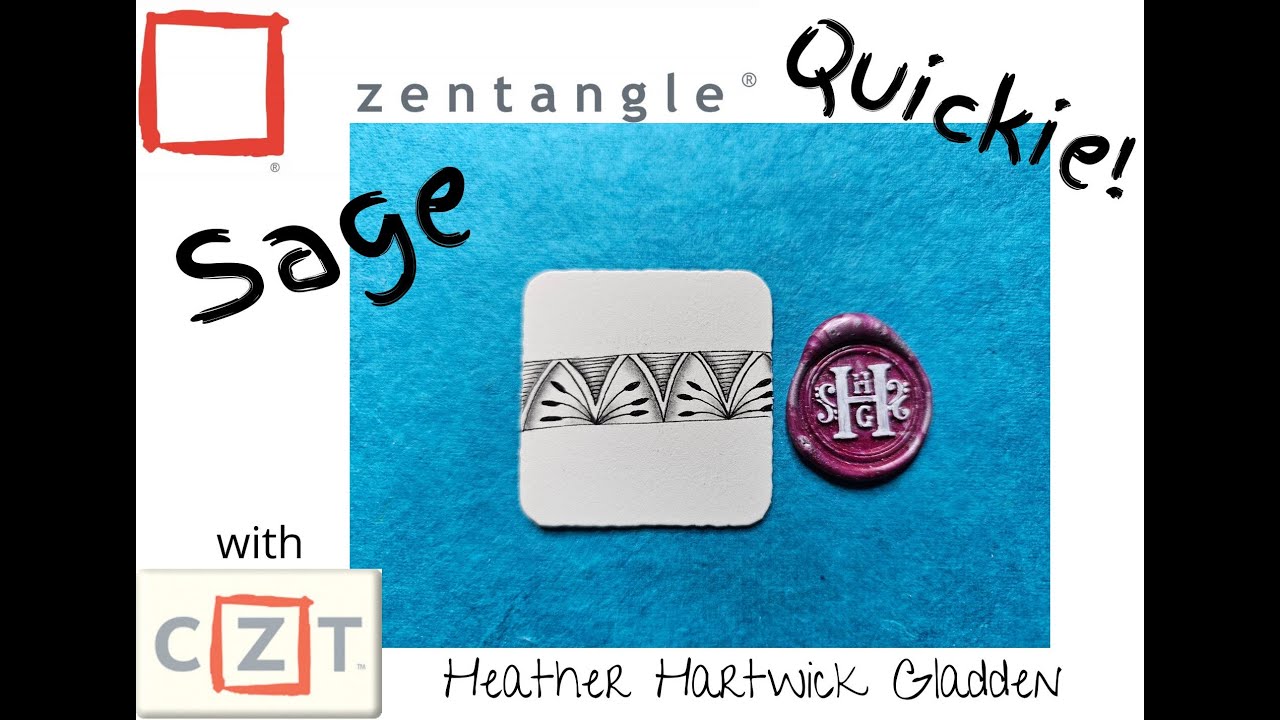 Sage | Zentangle® Quickie