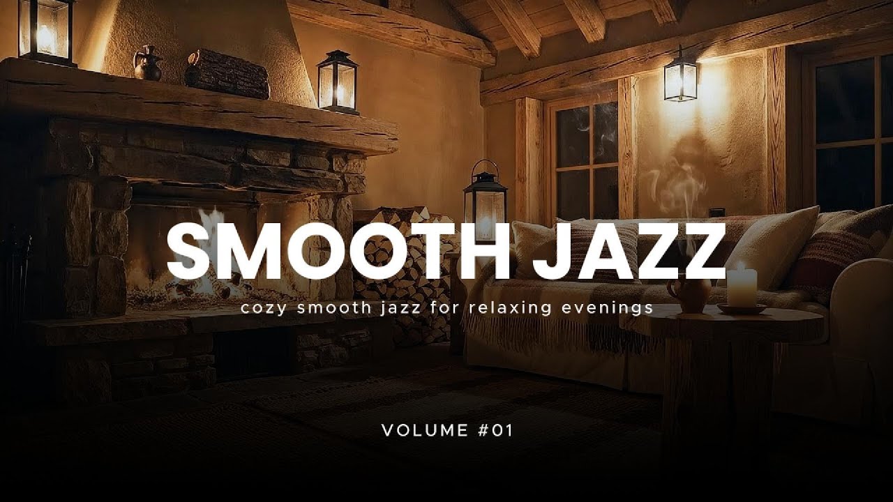 2 Hours Cozy Smooth Jazz ☕🔥 | Calm Jazz Music for Relaxing Evenings & Stress Relief | Vol. 01