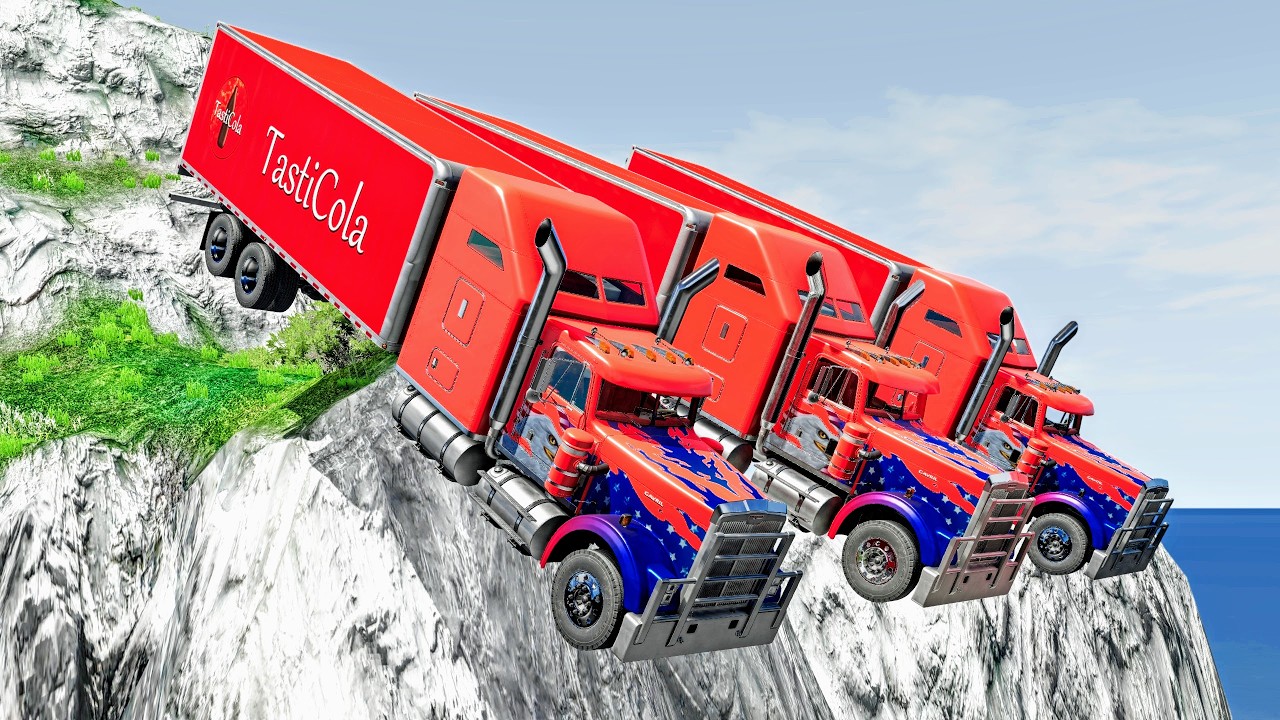 Cliff Madness #17 – BeamNG Drive | CrashBoomPunk