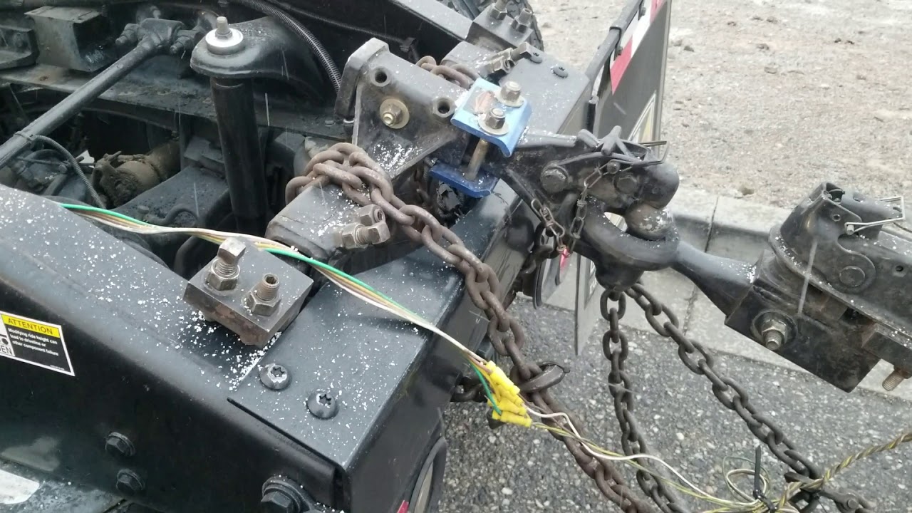 I got hit at truck stop! DRIVE AWAY