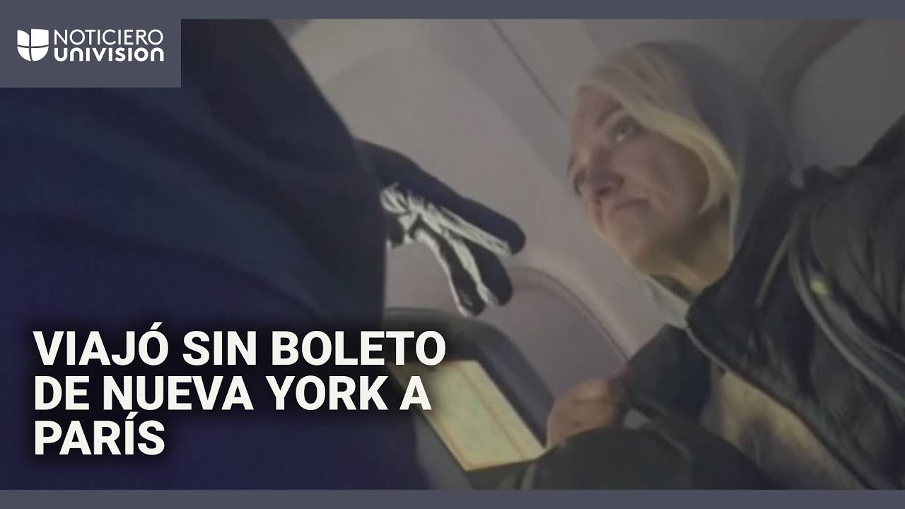 Mujer que se coló de polizona en un vuelo de Nueva York a París es ciudadana rusa y vive en EEUU