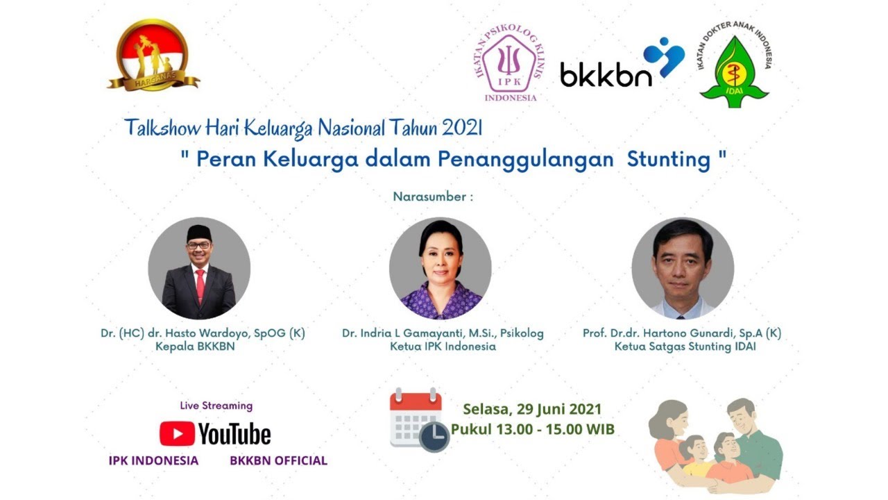 TALKSHOW | PERAN KELUARGA DALAM PENANGANAN STUNTING