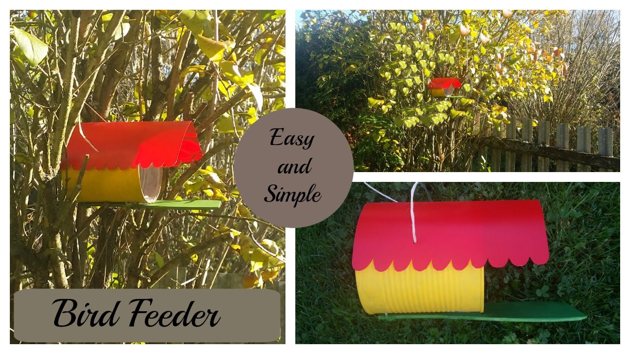 DIY - How to make easy Bird Feeder