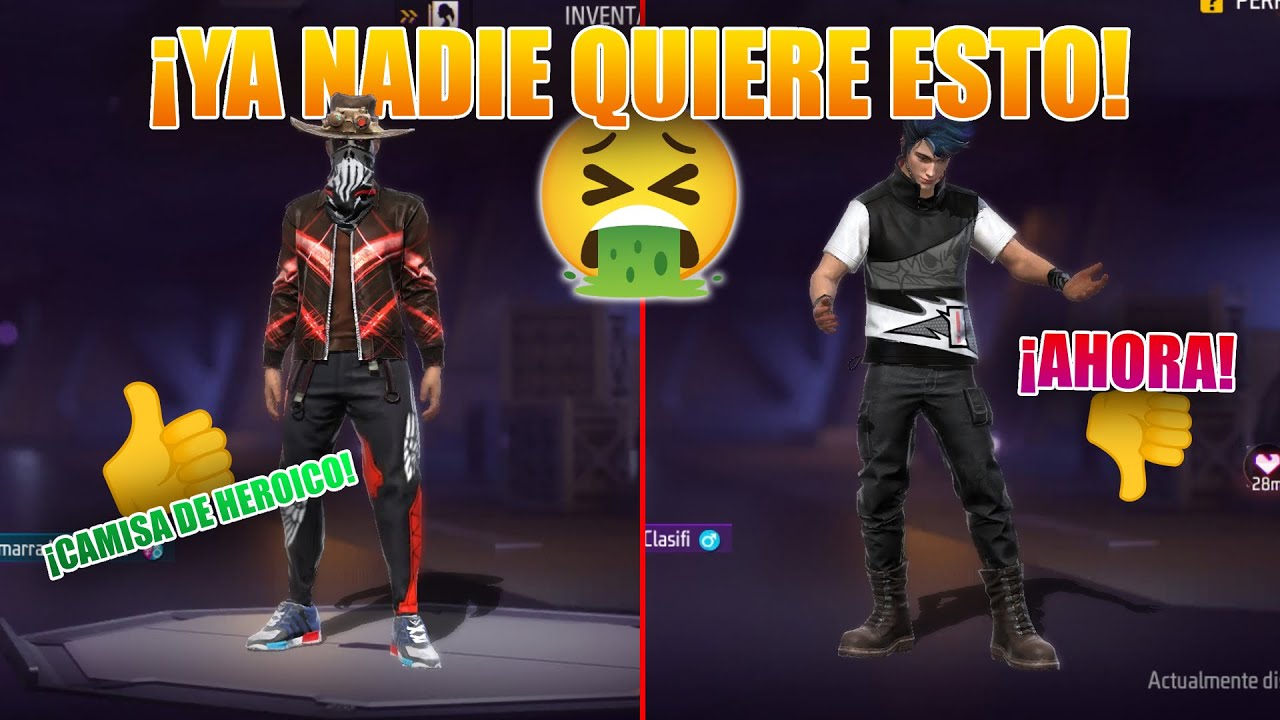 SKINS QUE TODOS QUERIAN Y AHORA NADIE QUIERE EN FREE FIRE! 🤮
