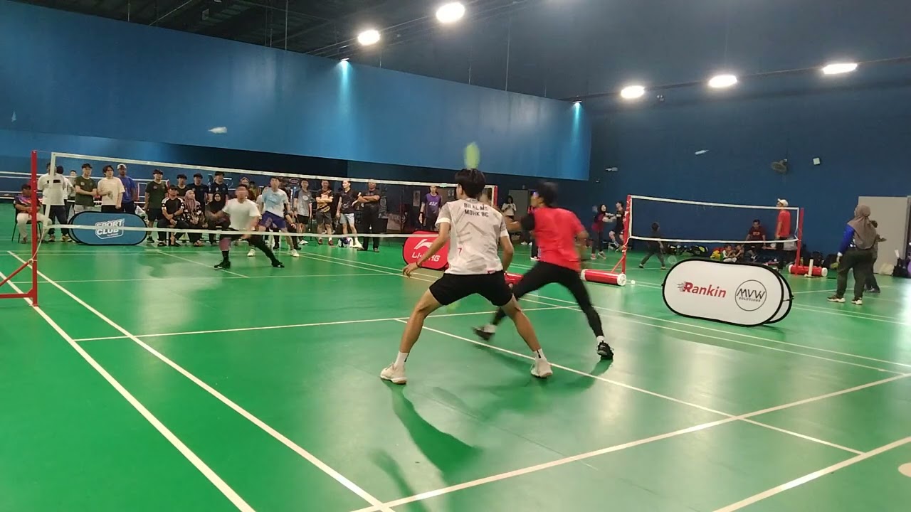 Badminton Grand Final IPGMY Men's Double SemiPro - Ng Jia Jun / Ariffin Nazri Vs Sufyuddin / Bilal