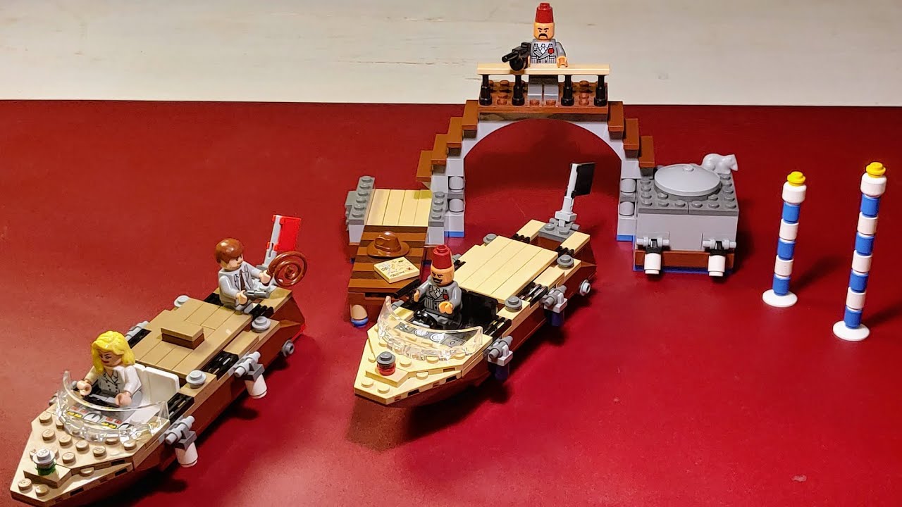 I built LEGO&reg; Indiana Jones set 7197: Venice Canal Chase