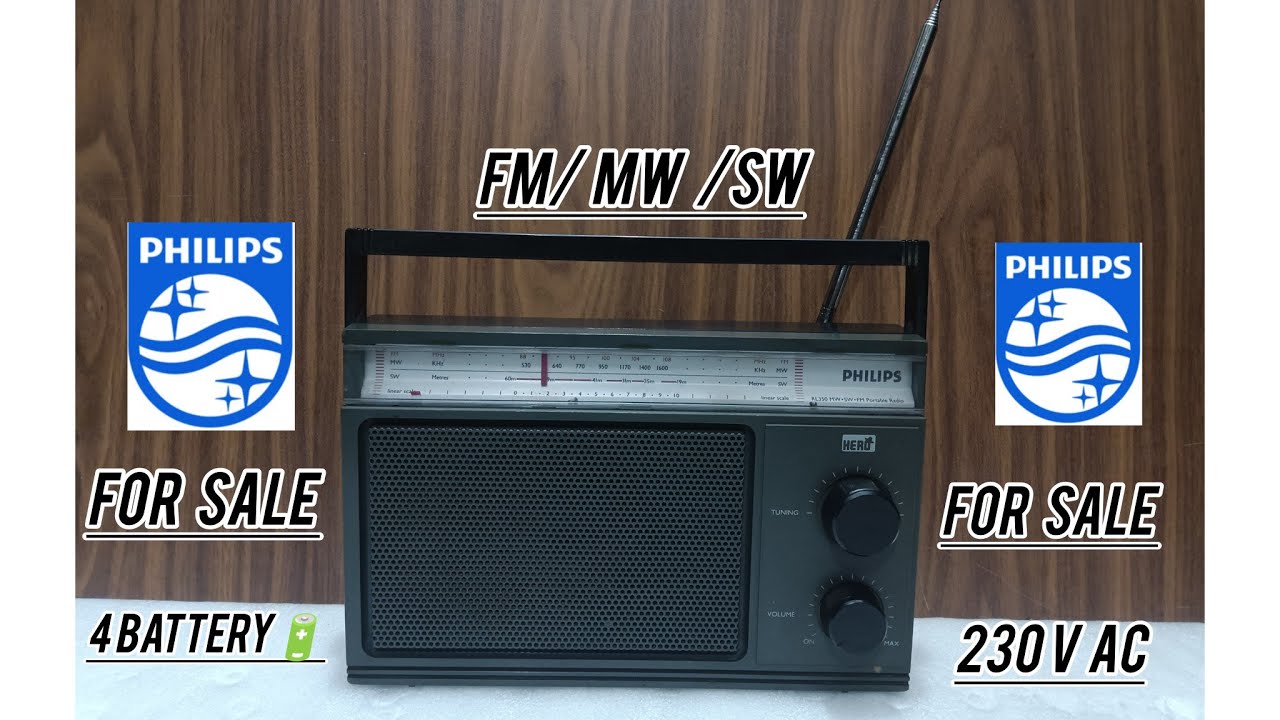PHILIPS RL350 HERO RADIO #forsale #radio #vintage