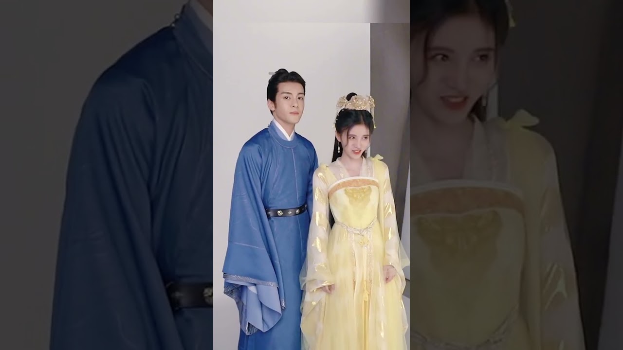鞠婧祎慕南枝 海报拍摄花絮甜到 - C&uacute;c Tịnh Y chụp h&igrave;nh quảng b&aacute; cho 
