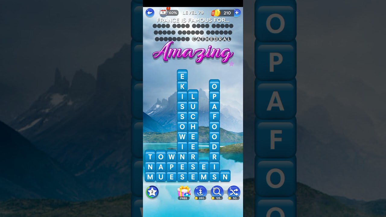 Word Crush Level 79 | Word Crush France Is Famous For&hellip;