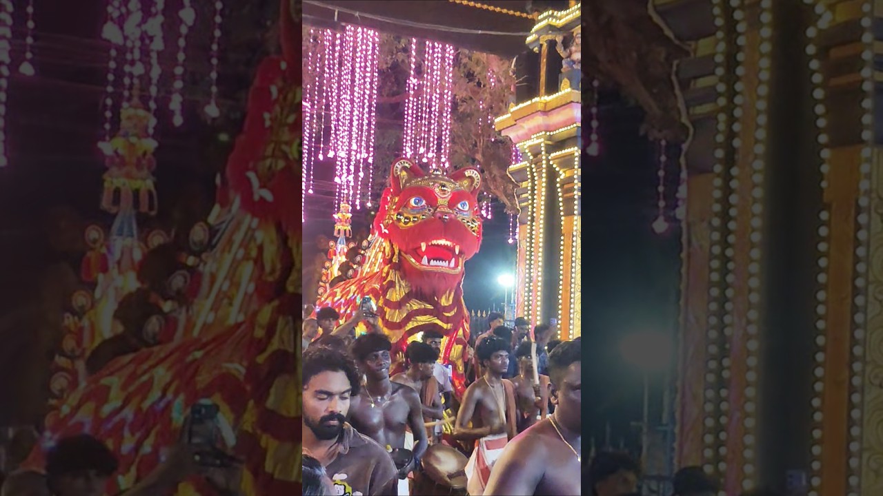 Kerala utsav Special #Uliyakkovil Sree Durga Devi Temple #