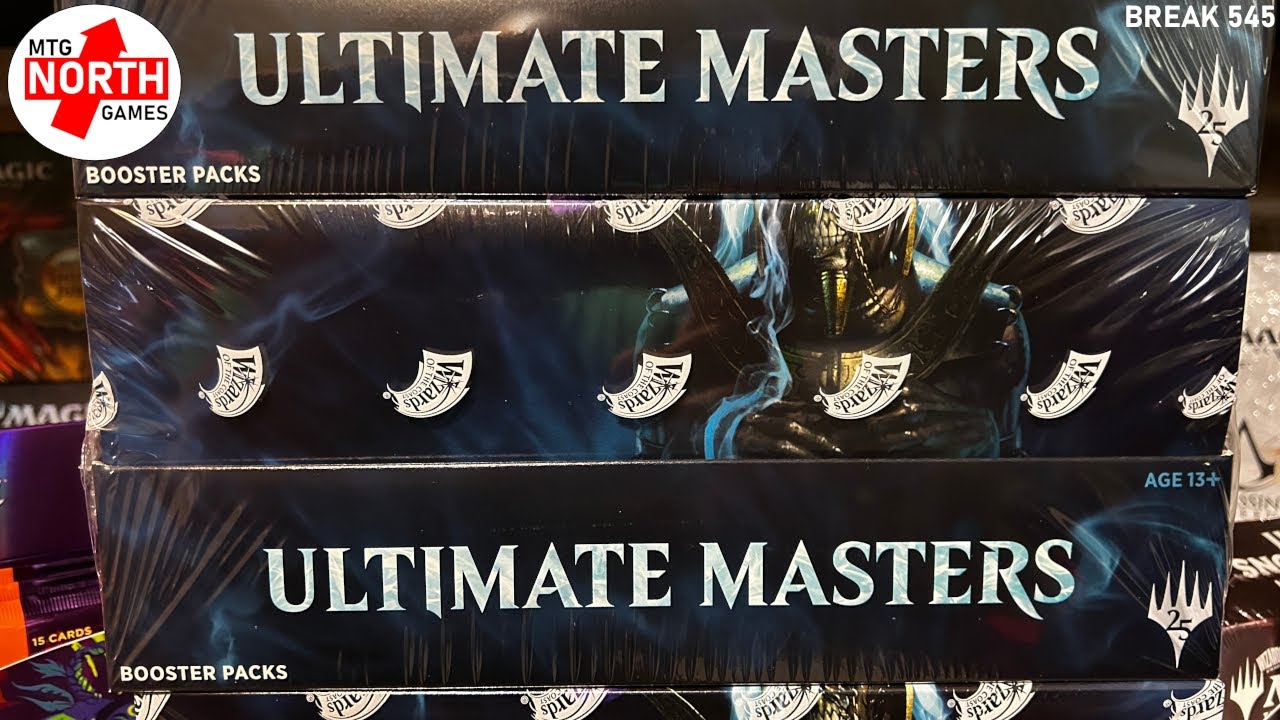 Emotional Rollercoaster! Ultimate Masters Triple MTG Box Opening with Pricing