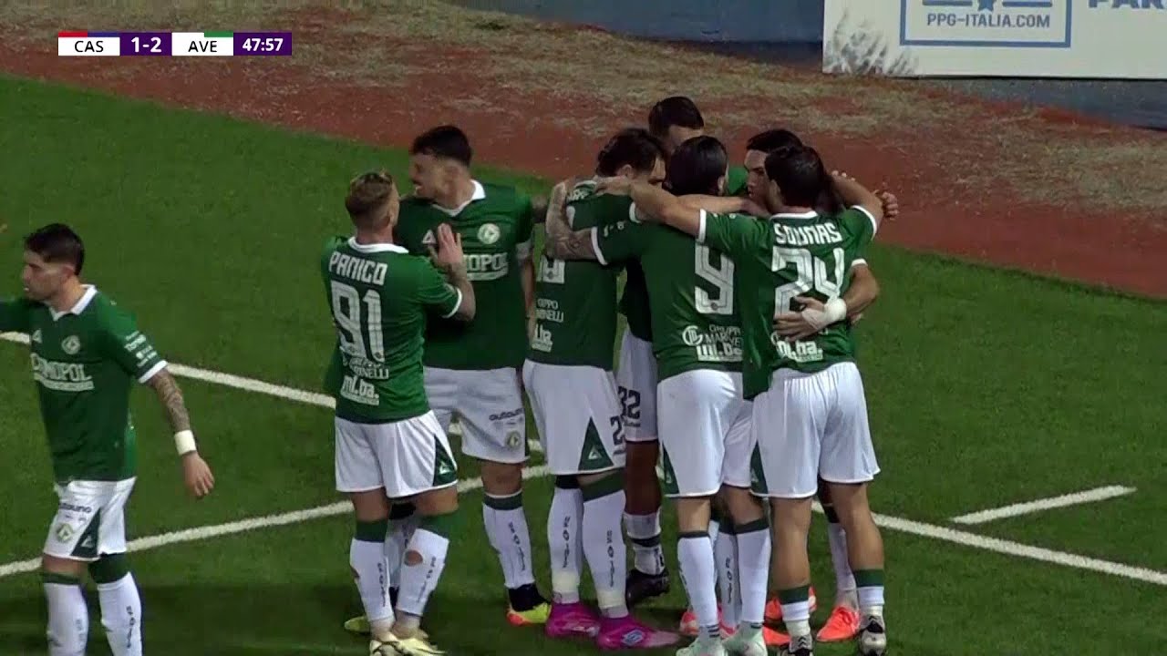 Casertana-Avellino | 1-2 | Le azioni salienti con la telecronaca di Prima Tivvù