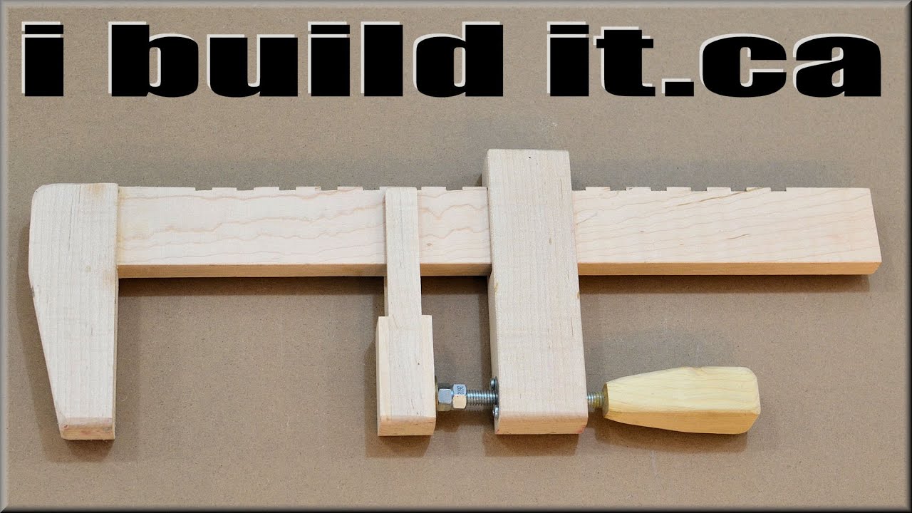 How To Make A Wooden Bar Clamp