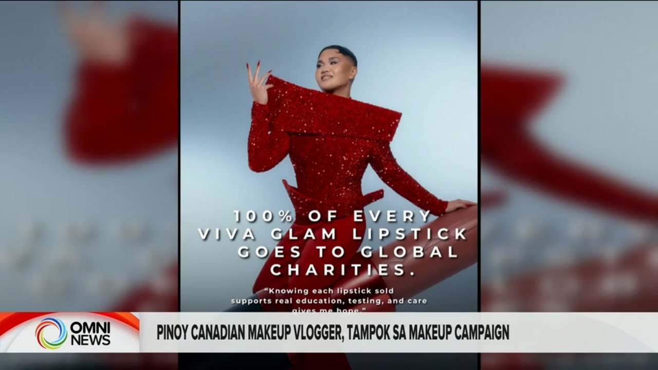 Pinoy-Canadian makeup vlogger, tampok sa international makeup campaign ngayong Pride month