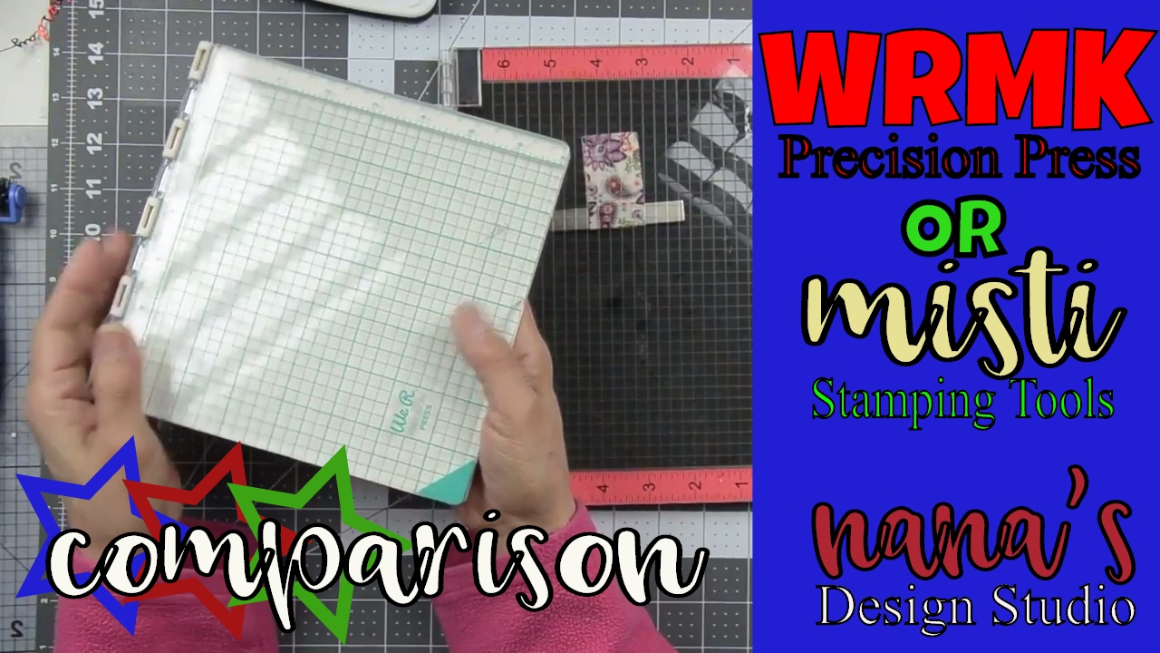 🙊🙉🙈Comparison We R Memory Keepers Precision Press vs MISTI : Battle of the Stamper's Tool