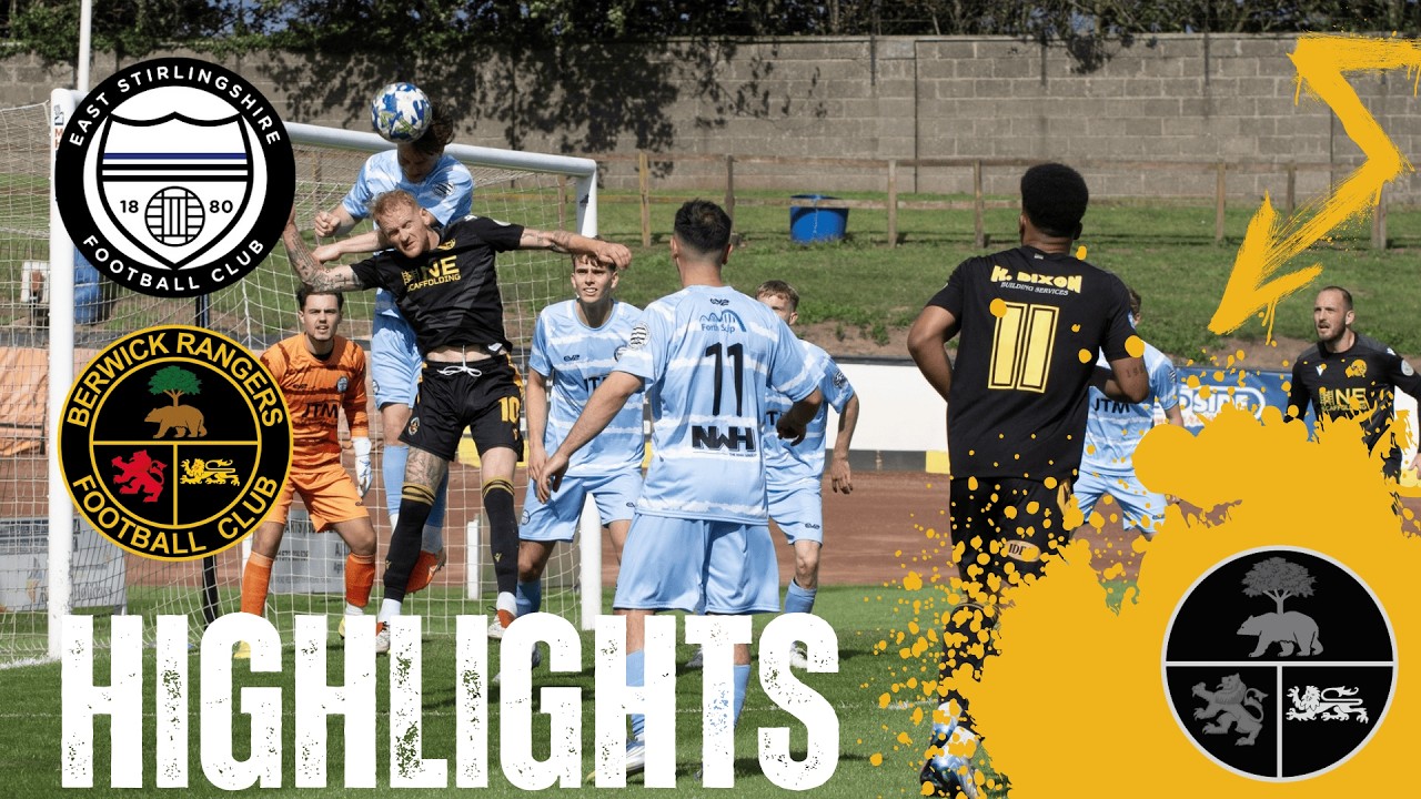 East Stirlingshire 1-3 Berwick Rangers, 21/2/26