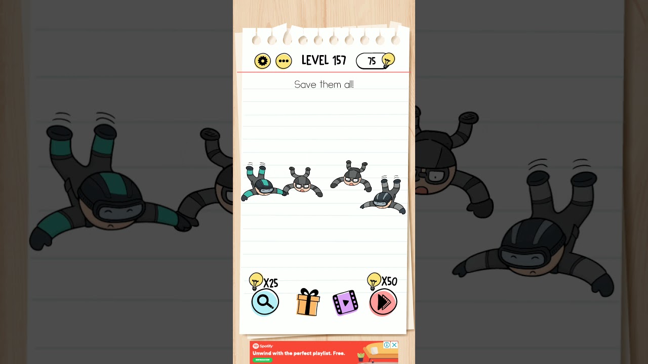 Brain Test Level 157 Solution Walkthrough #BrainTest #AppsGaming