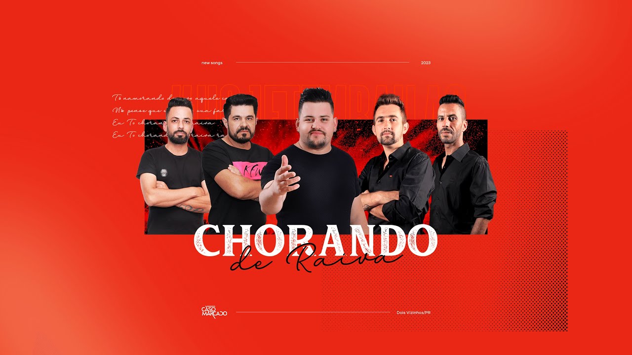 Banda Caso Marcado - CHORANDO DE RAIVA (Clipe Oficial)