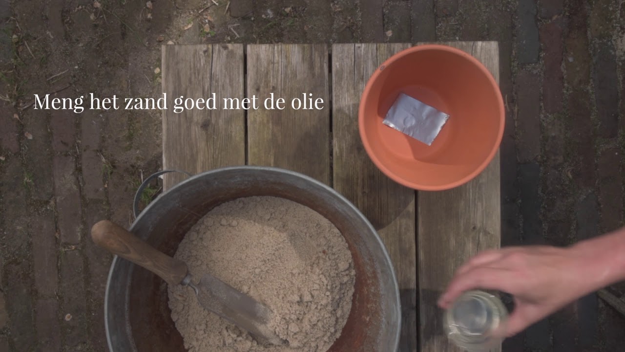 In de Moestuin: gereedschap bewaren