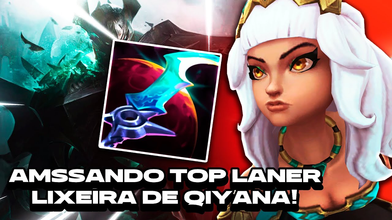 ECLIPSE É A CHAVE PRA GANHAR TOP LANE DE QIYANA!