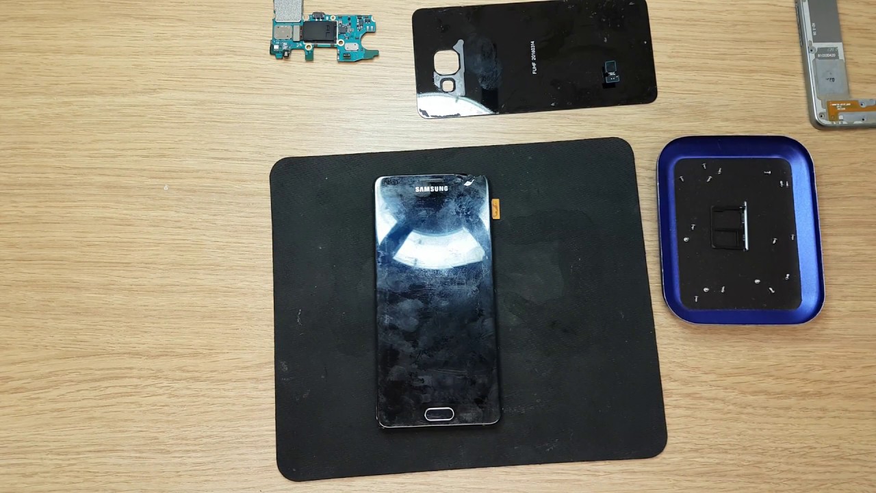 Samsung SM-A510F Galaxy A5 (2016) How to disassemble phone and test new screen