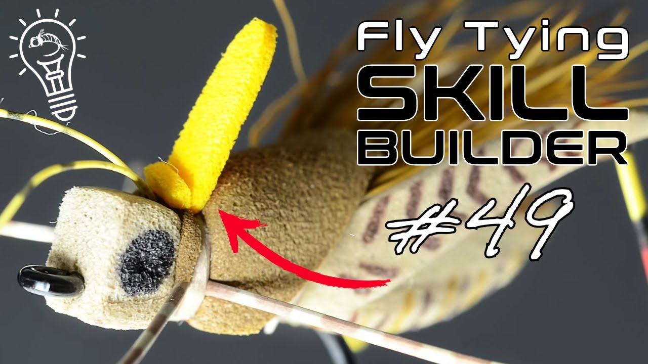 Indicators On FOAM Flies THREE Different Ways | Fly Tying Skill Builder #49