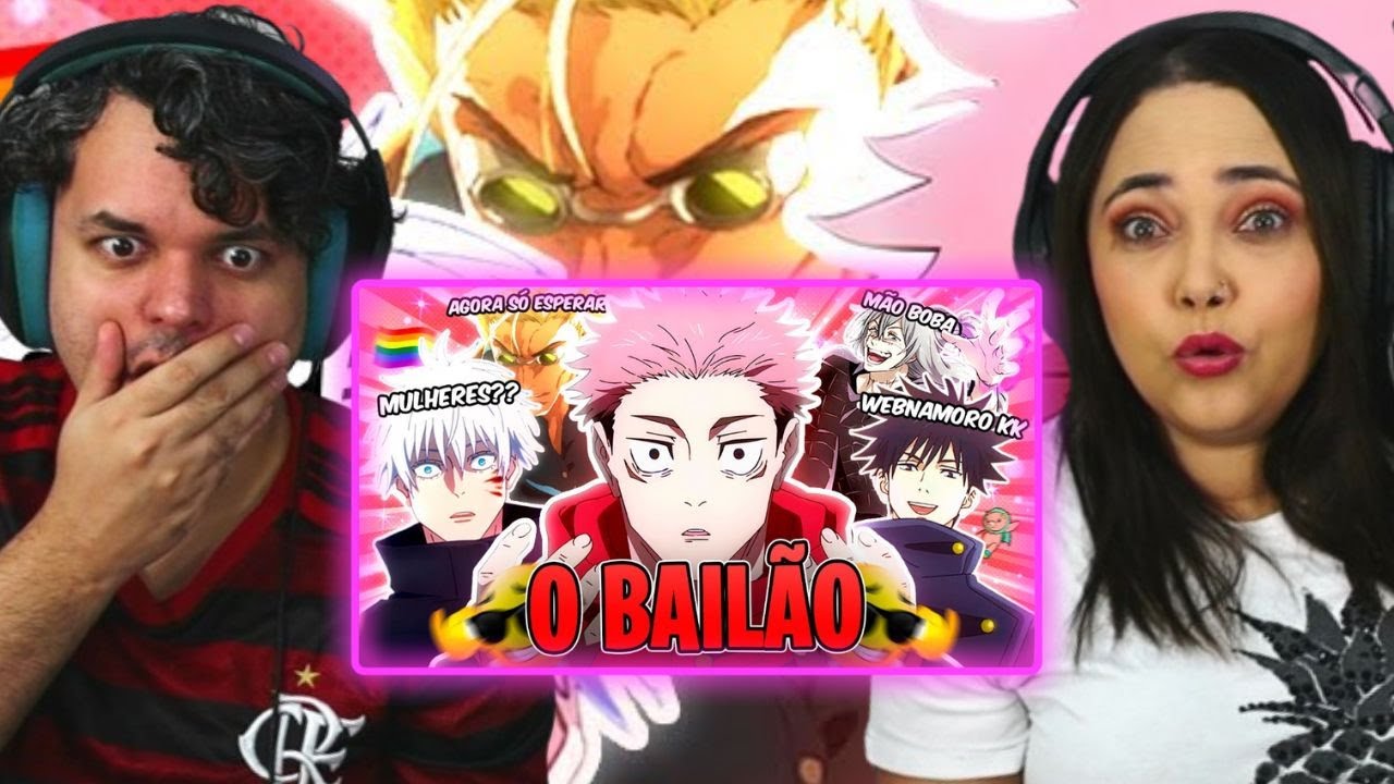 Jujutsu Kaisen e o BAILÃO de SHIBUYA KKKK - Redublagem Fuyu no Tenki // REACT
