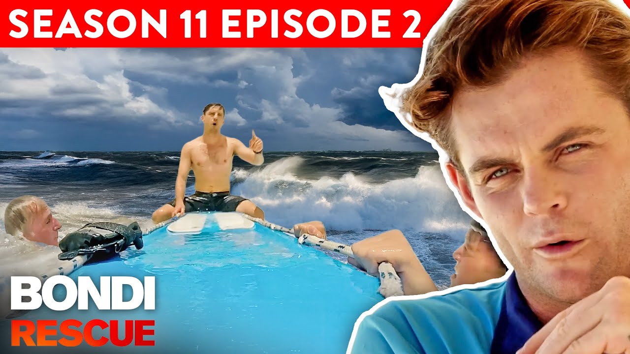 Thrill Seekers Gamble with Their Lives in Dangerous Storm | Bondi Rescue S11 Ep2 (OFFICIAL UPLOAD)