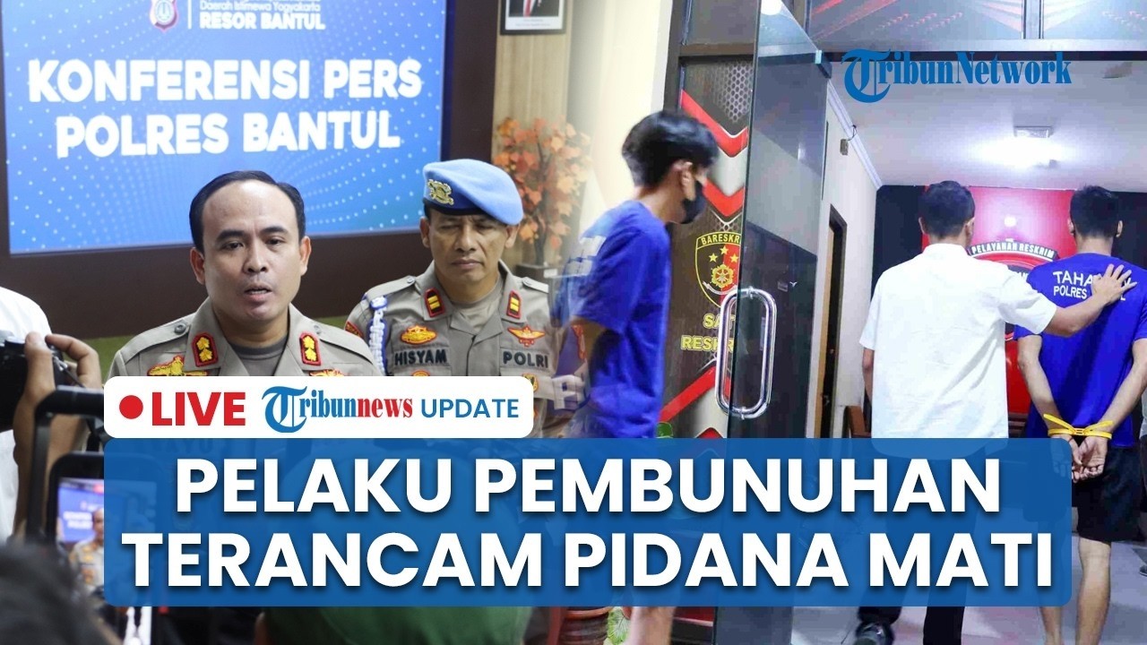 🔴LIVE: Duduk Perkara Pembunuhan di Sedayu Bantul, Tak Terima Dicap 'Sok Alim' saat Pesta Miras