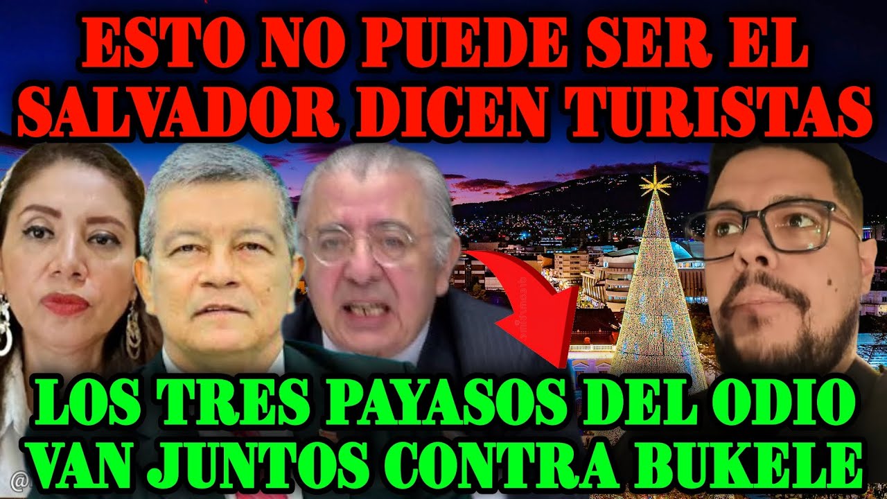😱 Turistas quedan en shock al ver el país que Bukele transformó