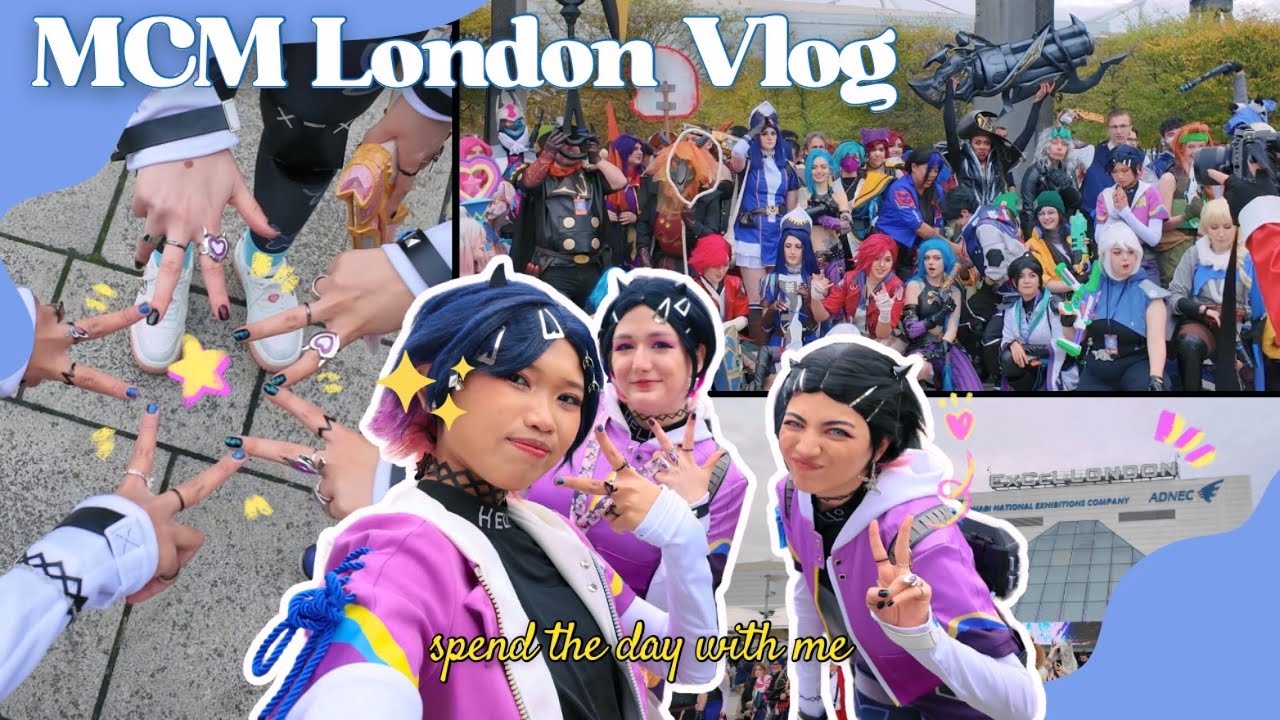 MCM London October 2024 Vlog: My First London Comic Con, Valorant Cosplayers & Cosplay Meet-Up
