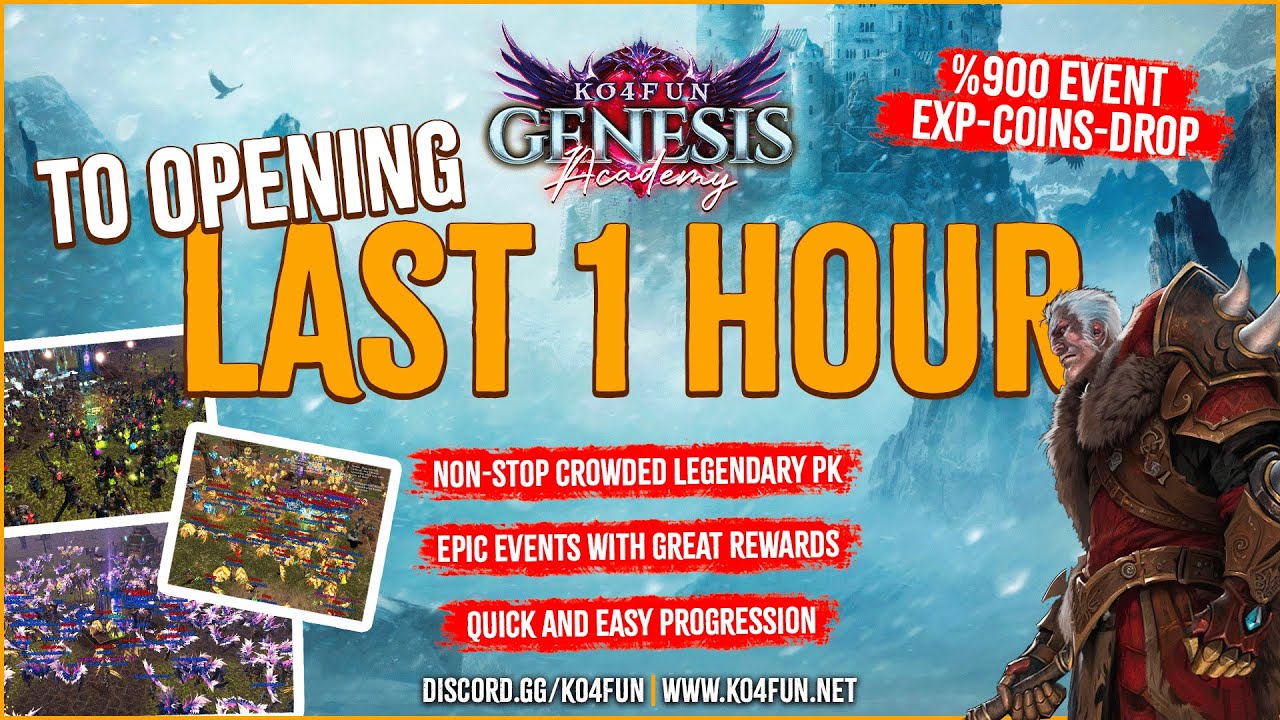Kiangsu Live  in KO4FUN GENESIS  | ACADEMY -  FARM -   Pk  | #KO4FUN  | #knightonline | #pvpserver