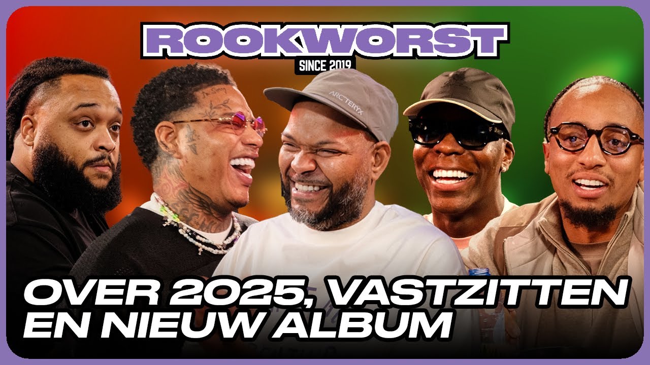 Rookworst de Podcast kerstspecial met Hef, Young Ellens, Mensa, Adje,  Emms & Jerr (Broederliefde)