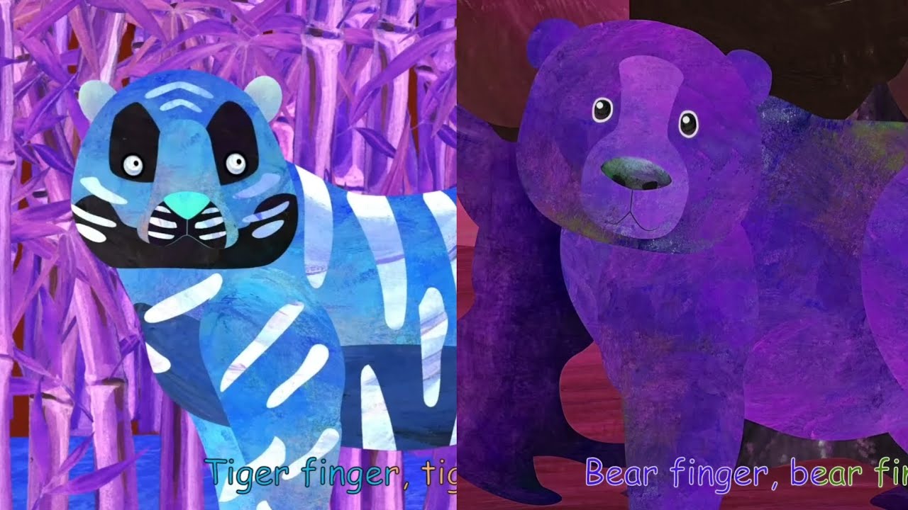 Tiger Finger Bear Finger Were Are You Effects//Sponsored By Gamavison Csupo Effects 