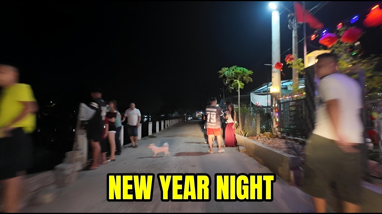 Peaceful Countryside Night Ride – New Year's Eve in Vietnam