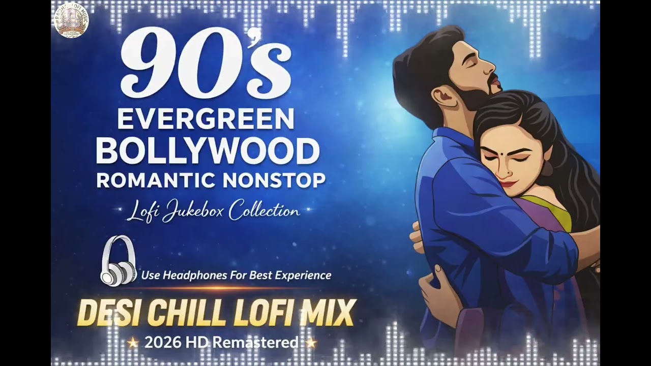 90’s Bollywood Love Lofi Song 💕 Slowed & Reverb | Romantic Trending Love Mashup | Use Headphones 🎧