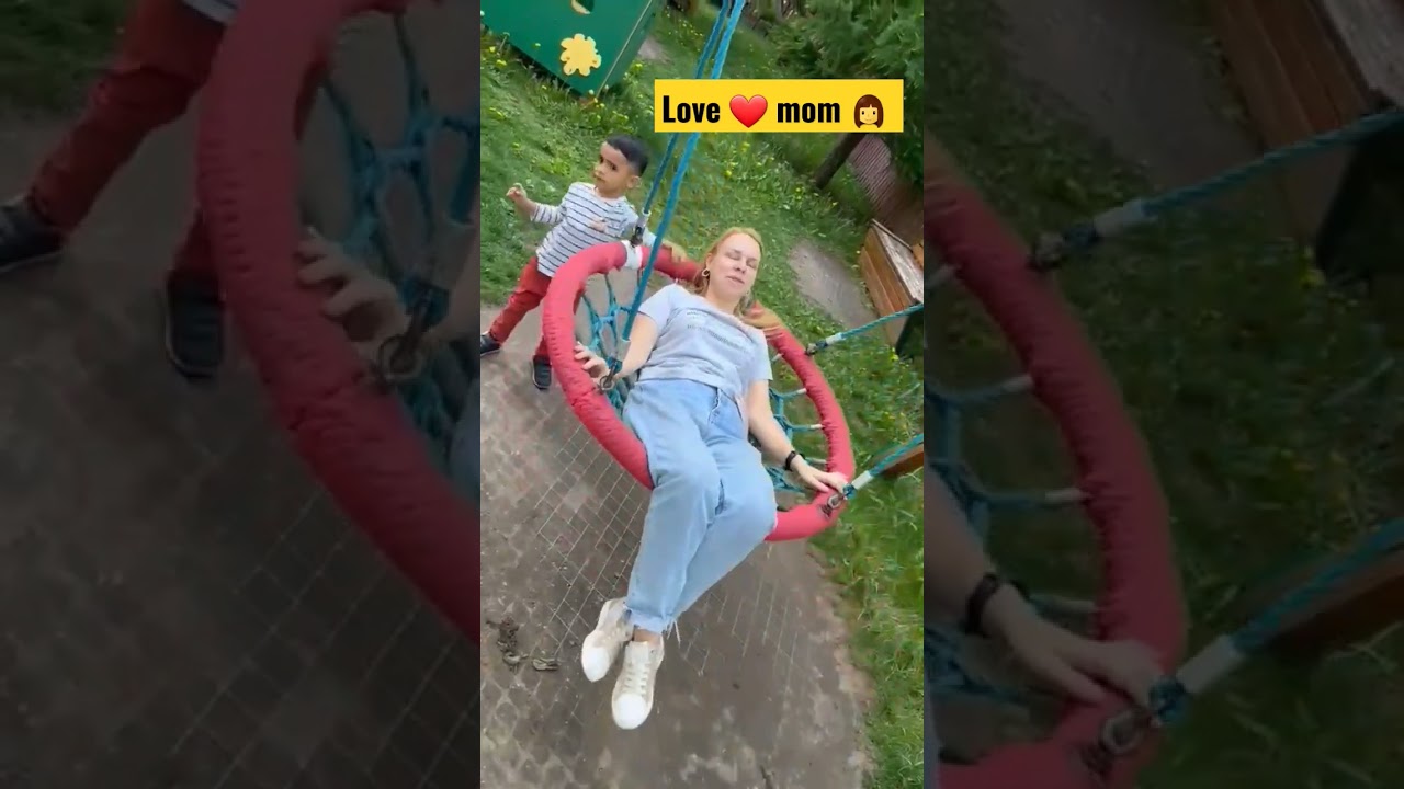 love ❤️ mom #love #mom #cute #indorussia #kid #foreign #family #happiness