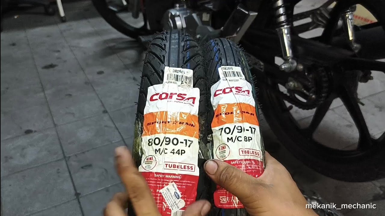 Kriss MR3 - Tukar rantai set & Tayar baru (Part2) #modenas #kriss110 #diy