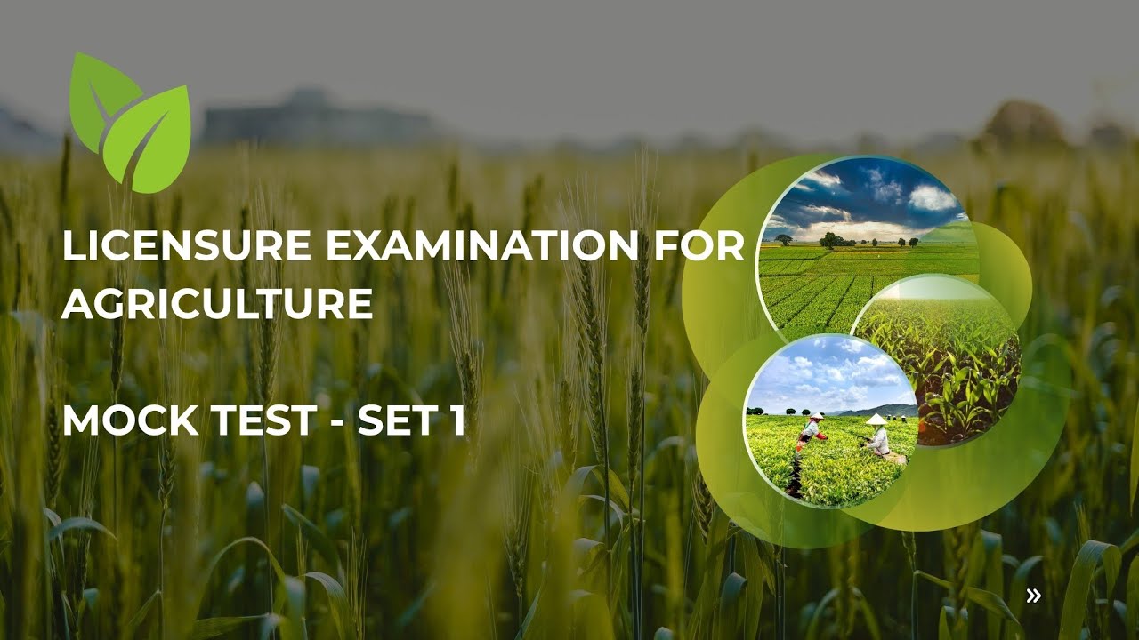 Agriculture Board Exam Review | Mock Test Part 1