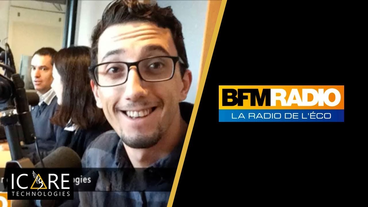 RETOUR DU CES D'ICARE TECHNOLOGIES, INTERVIEW BFMRadio