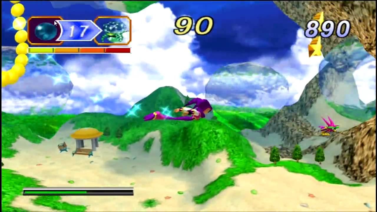 NiGHTS into Dreams on PCSX2 PS2 Emulator 720p HD | Full Speed