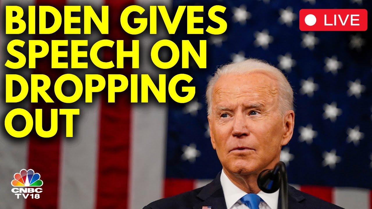 Joe Biden Speech LIVE | Biden Gives Speech On Dropping Out From U.S. Presidential Race | N18G