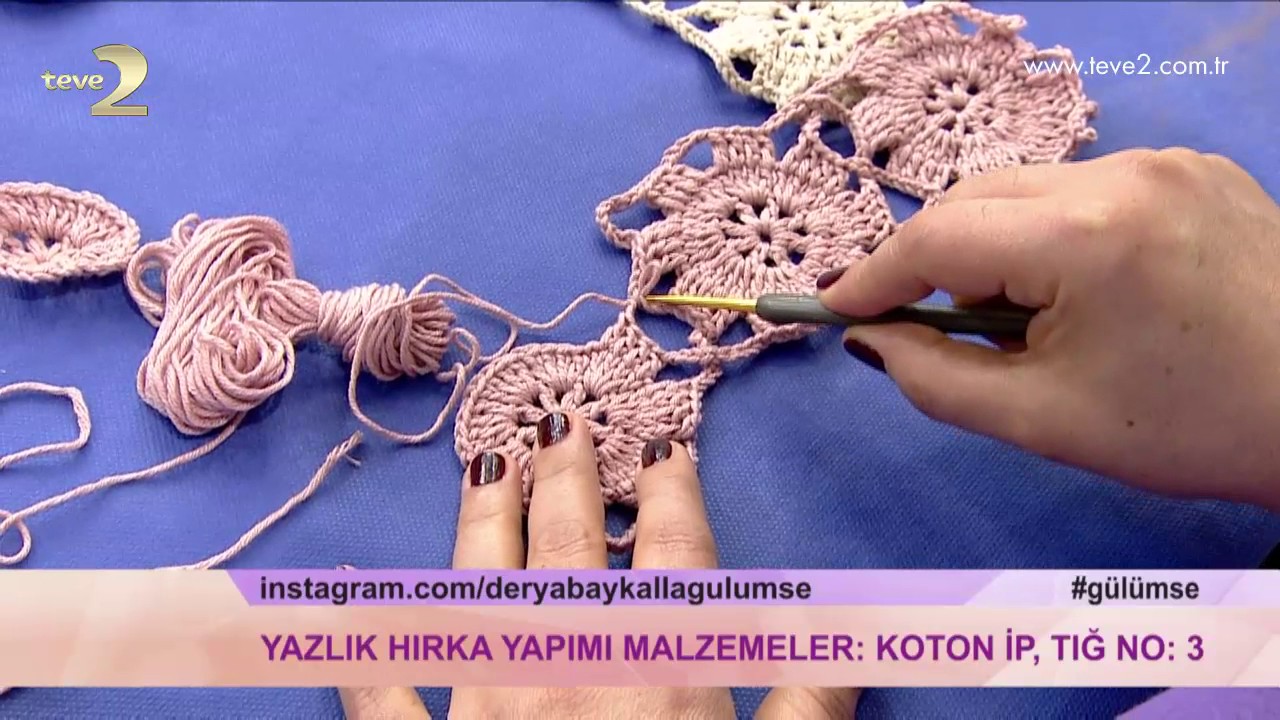 Derya Baykal'la Gülümse: Yazlık Hırka Yapımı
