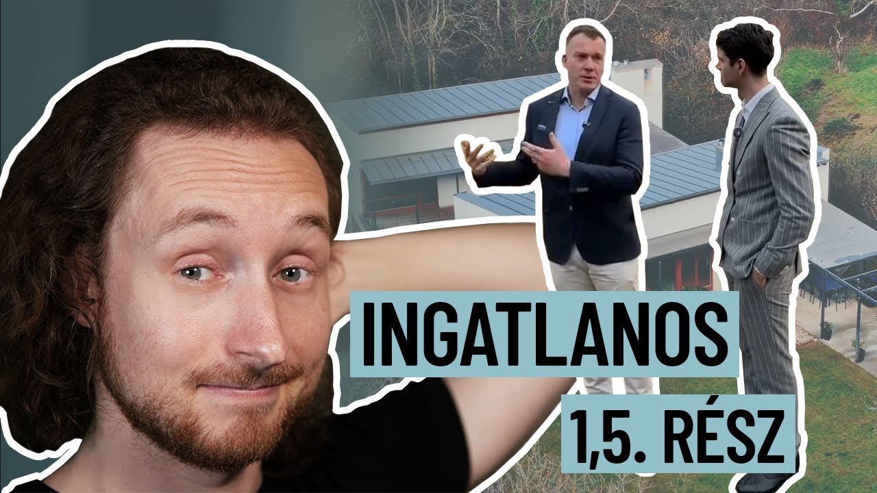 Építész REAGÁL az ÉPÍTÉSSZEL KÉSZÜLT ingatlanos videóra | 1,5. rész