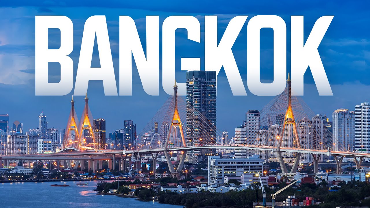 Bangkok 4K. Capital de Tailandia
