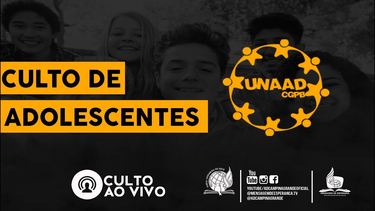Culto de Adolescentes | 08/10/2019| IEADCG