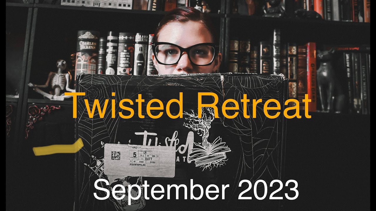 Twisted Retreat Book Box Unboxing: September 2023 | Violet Prynne