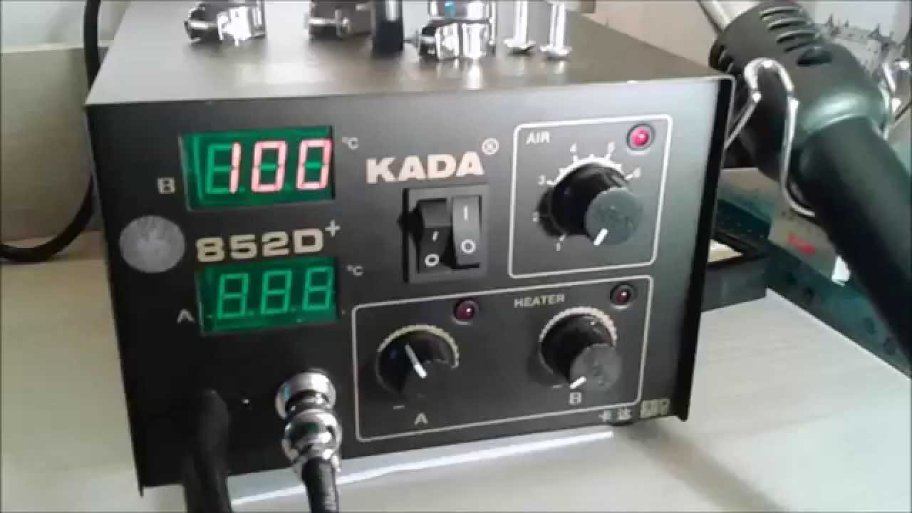 Нанообзор паяльной станции KADA 852D+