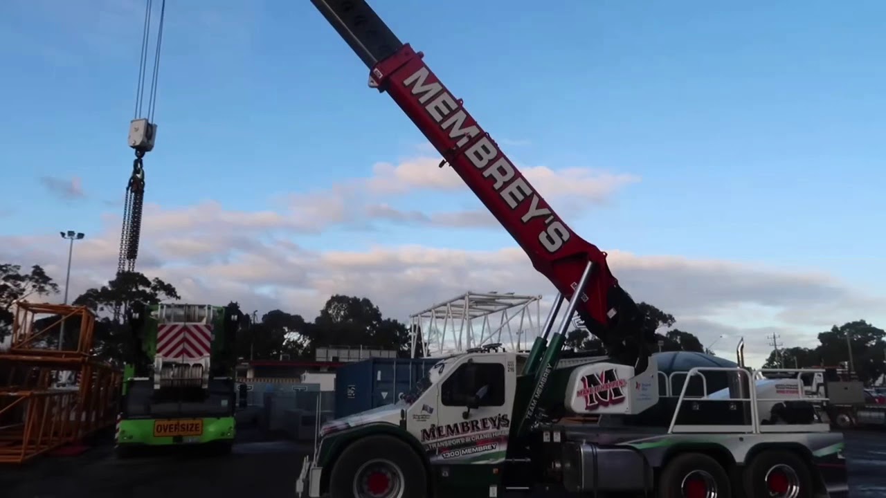 Membrey’s AT 40 Tonne Franna Tour