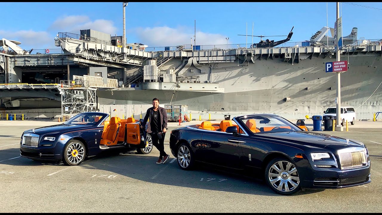 Meeting Up With Friend In His Matching Spec Rolls Royce Dawn!